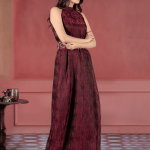 Wine Crush Evening Gown