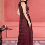 Wine Crush Evening Gown