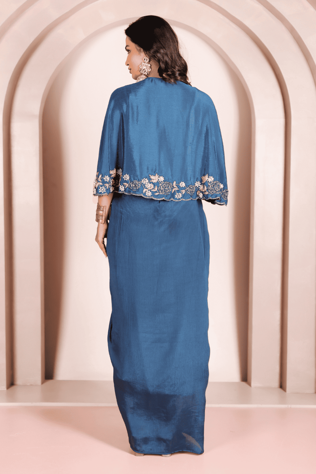 Midnight Bloom Drape Set