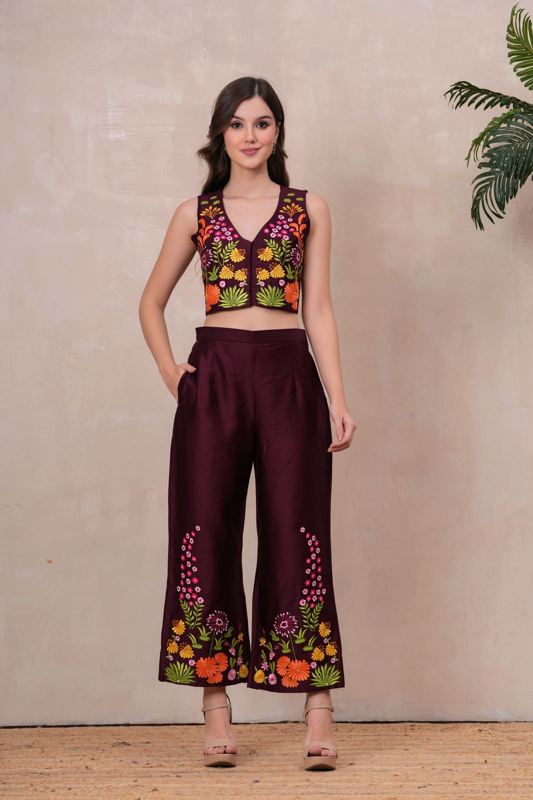 Fuchsia Bloom Co-ord Set