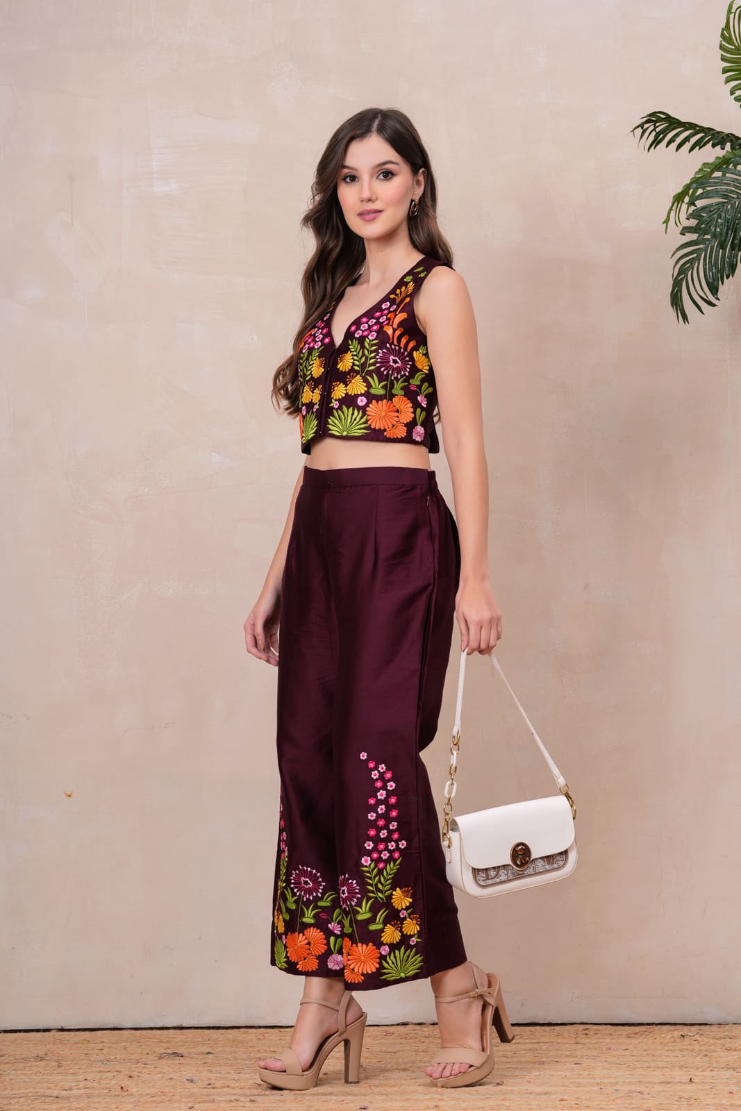Fuchsia Bloom Co-ord Set