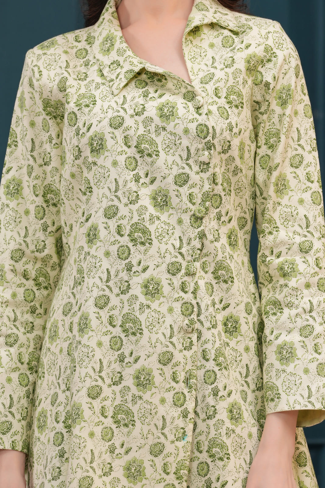 Serene Sage Blazer Set