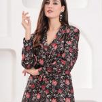 Black Red Executive Blazer Set