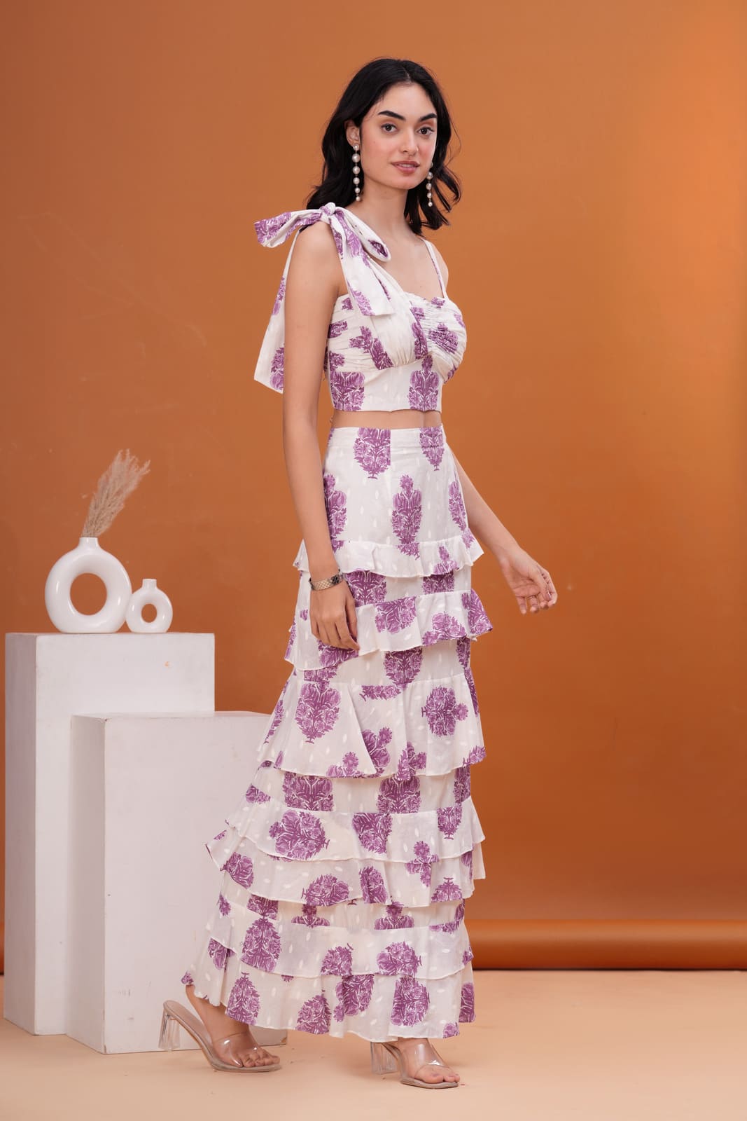Lavender Haze Ruffle Set