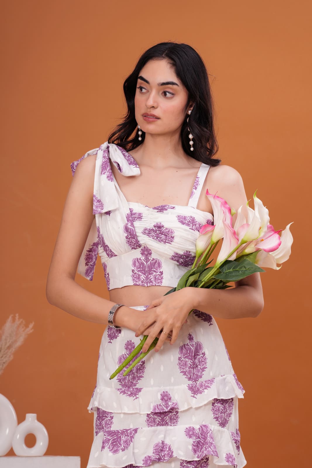 Lavender Haze Ruffle Set