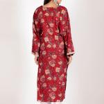 Maroon Flare Sleeve Kurti
