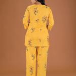 Yellow Cotton Co-ord Set