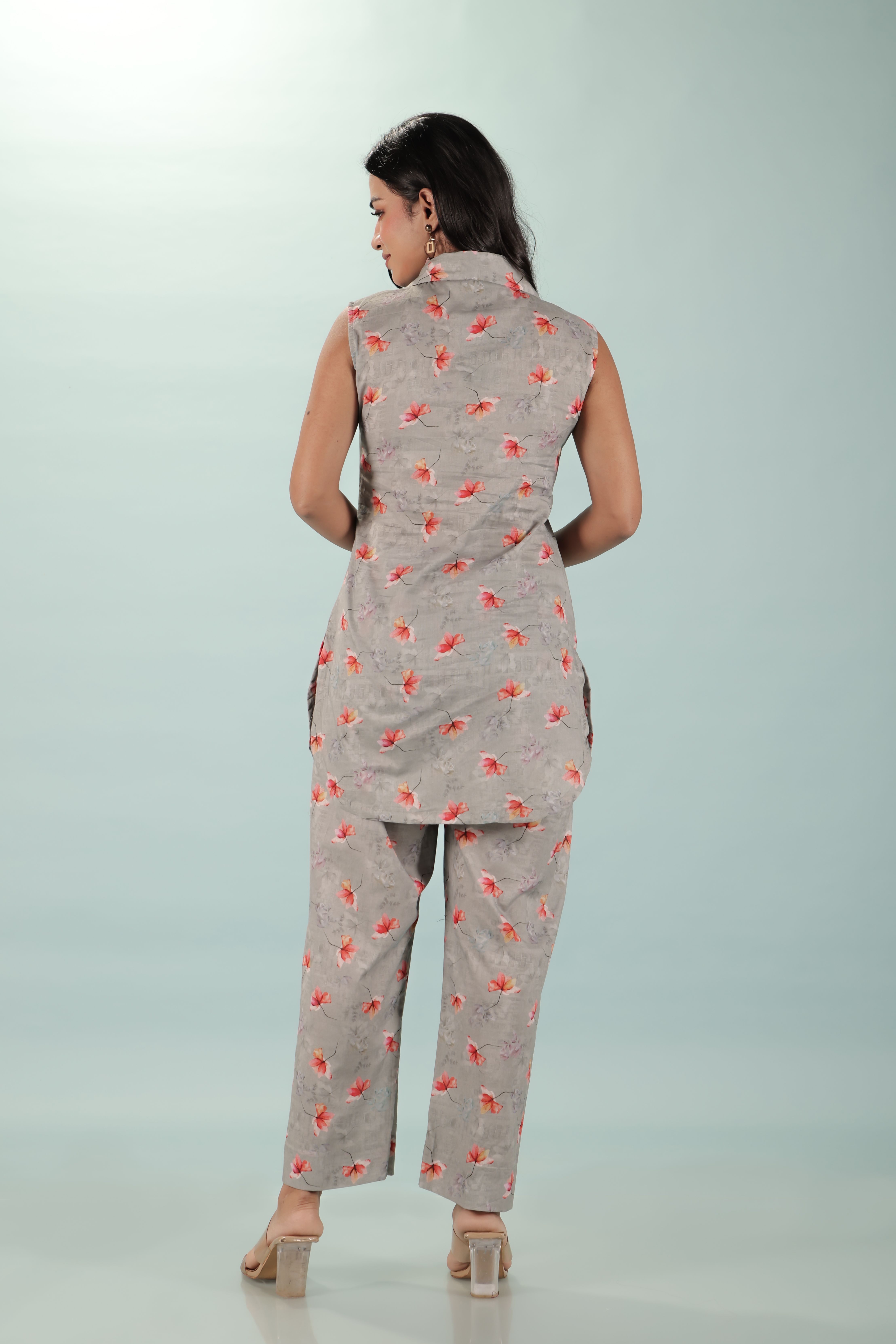Ashy Cotton Co-ord Set