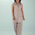 Ashy Cotton Co-ord Set