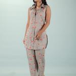 Ashy Cotton Co-ord Set