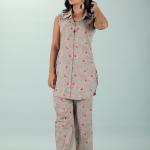 Ashy Cotton Co-ord Set