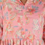 Pink Colourful Cotton Co-Ord Set