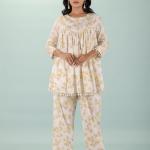White Yellow Floral Co-Ord Set