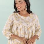 White Yellow Floral Co-Ord Set