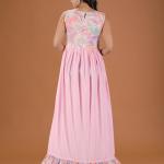 Pink Garden Maxi Dress