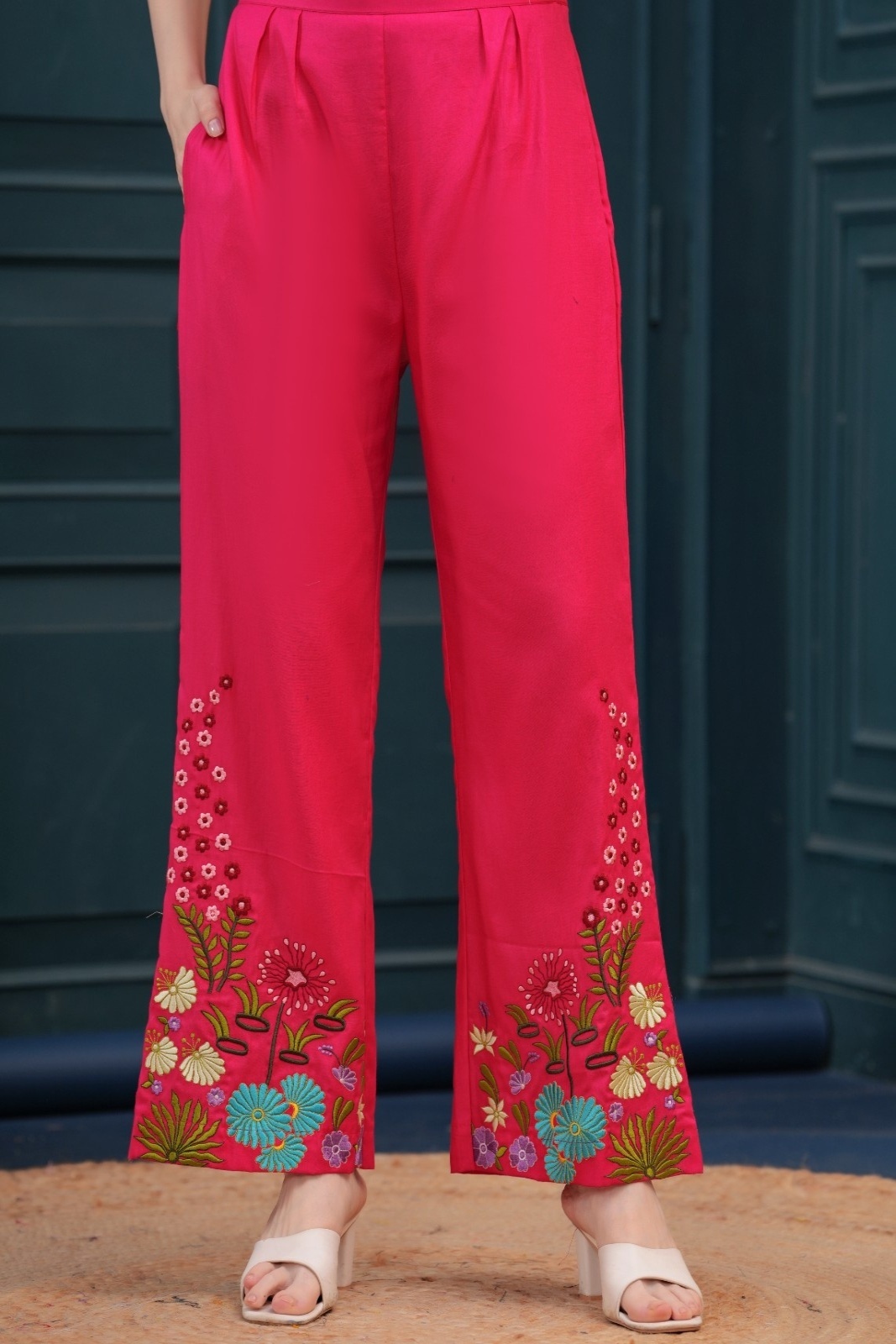 Hot Pink Bloom Co-Ord Set