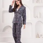 Modern Maze Blue Blazer Set