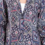 Modern Maze Blue Blazer Set