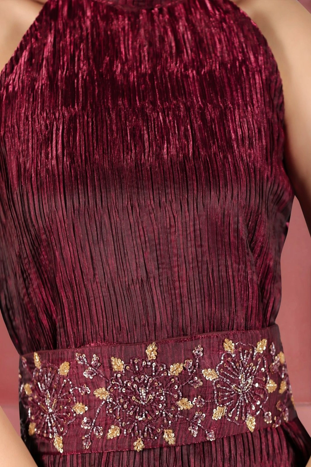 Wine Crush Evening Gown
