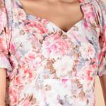 Blush Bloom Fit & Flare Dress