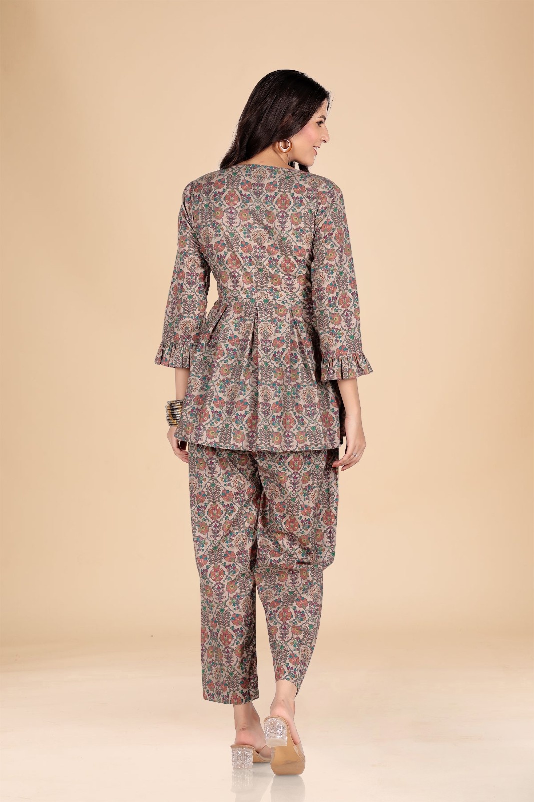 Boho Chic Cotton Printed Co-ord Set