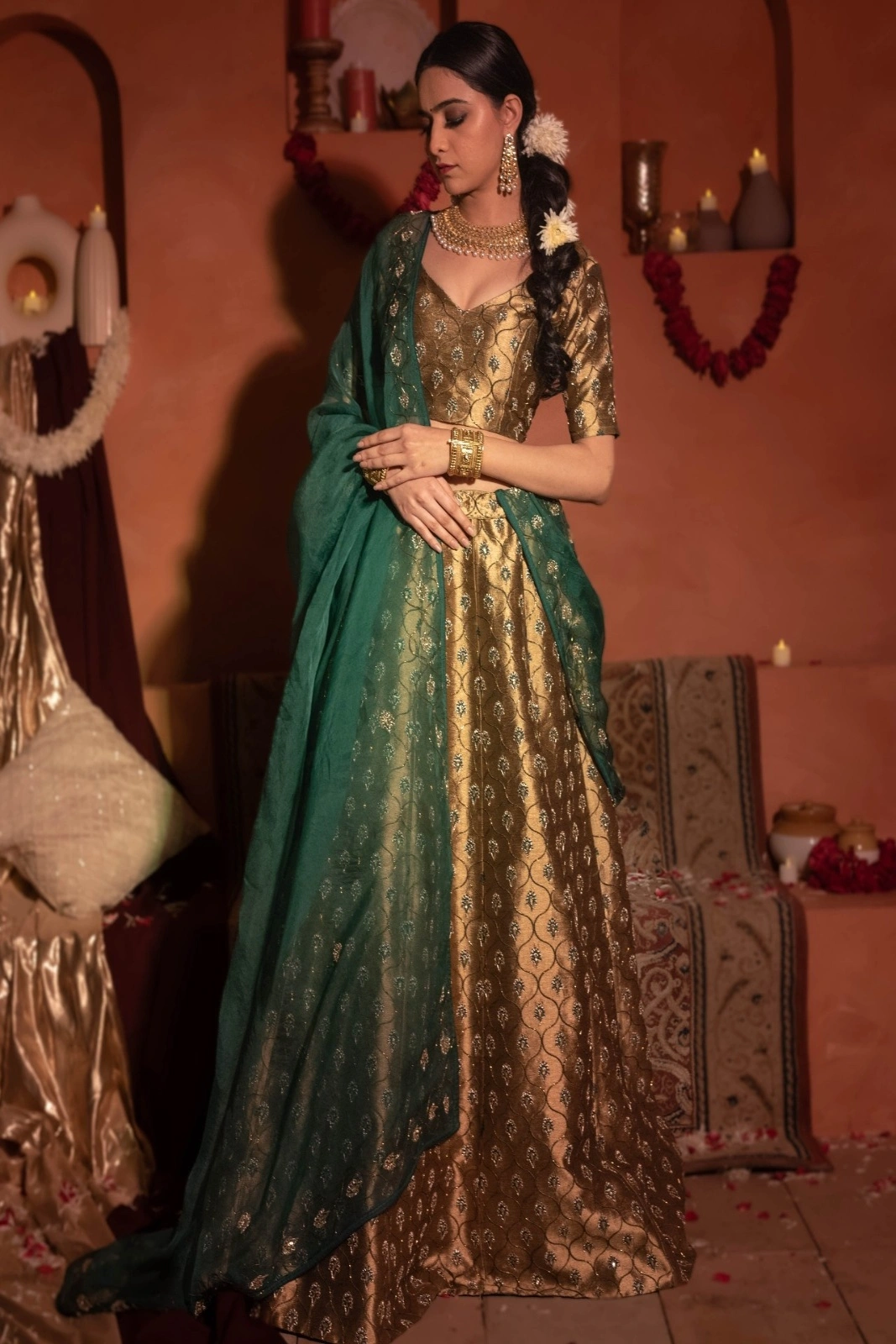 Regal Zari Enchantment Lehenga Set